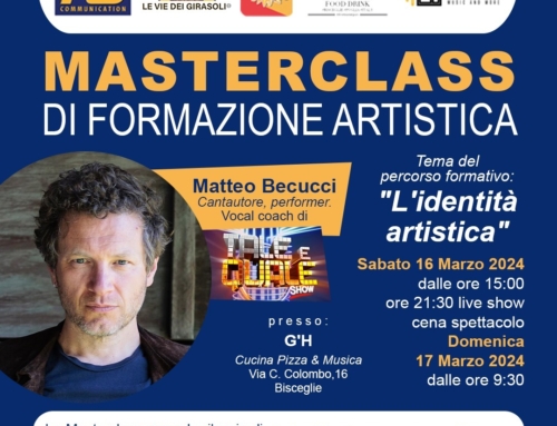 Masterclass di formazione artistica con Matteo Becucci